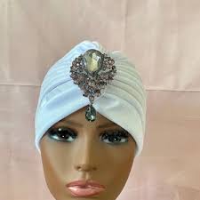 Designer Bearded Turban Guy Vase Glazed White Ceramic See Video !!