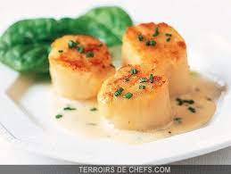 coquilles saint jacques au cidre recette de haute normandie recettes de cuisine recettes gastronomiques recette