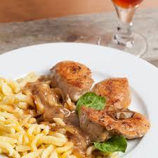 Ris De Veau A La Creme Et Aux Spaetzle Recette Ris De Veau Recette Spaetzle Alimentation