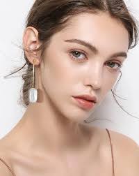 Retro Baroque Freshwater Pearl Cultured Pearl Earrings Effie Queen 925  Silver 14K Gold Plated Long Line Drop Earring For Women GPE05 240926 From  Yizhan03, $12.04