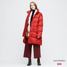 Women Marimekko Ultra Light Down Cocoon Coat Cocoon Coat Coat Marimekko