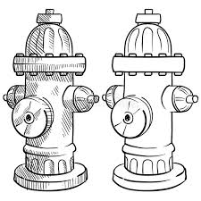 Black And White Fireman Clipart Fire Hydrant Sketch Doodle Style Fire Hydrant Vector Illustration Ad Sketch Doodle Fire Hydrant Fire Truck Drawing Fire Hydrant Art Poster Design