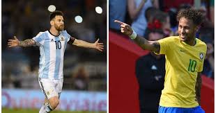 These nations have met six times since 2010, and both since winning twice. Fifa World Cup Qualifiers Messi Neymar In Action Follow Live Updates