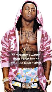 I used to care about what people thought about me, but now i realize who gives a fuck. Quote Pictures Famous Lil Wayne Quotes Sometimes I Wanna Drop A Tear But No Emotions From A King