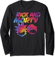 Charity checking in here, and if you like the wild, intergalactic ride that is rick and morty, you're going to love this cake tutorial. Amazon Com Rick And Morty Tie Dye Drip Graphic Long Sleeve Tee Clothing Shoes Jewelry