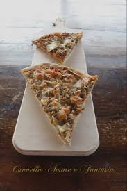 The pizza carciofi, pancetta e asiago features artichokes, asiago and pancetta (italian bacon), one of our new offerings in december 2018. Pizza Carciofi E Salsiccia Cannella Amore E Fantasia