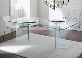So the pros and cons of glass dining tables, huh. Tonelli Bacco Glass Dining Table Modern Glass Dining Tables