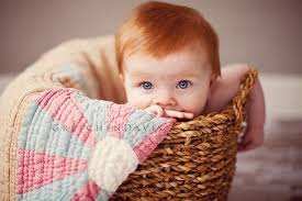 Red hair (or ginger hair) occurs naturally in one to two percent of the human population, appearing with greater frequency (two to six percent). Look At All That Amazing Red Hair And Big Blue Eyes Beautiful Baby Redhead Baby Ginger Babies Beautiful Children