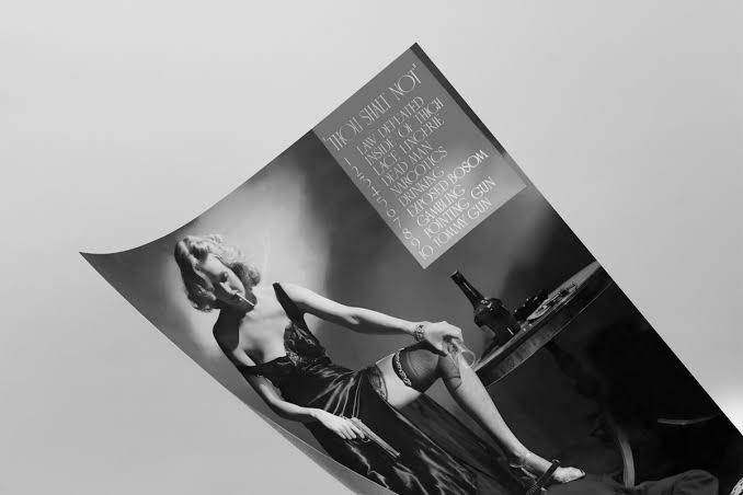 Thou Shalt Not Whitey Schafer Hays Code Protest Hollywood Poster Art Print  B+W | eBay