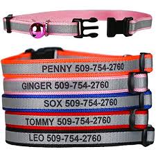Soft material with goldstar and moon designs on soft collar with white felt backing, kitty clip brea. Break Away Safety Collars For Cats What Cats Need