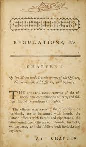 Thus, by april of 1778 the colonial army became quite an organized and trained military force. Regulations For The Order And Discipline Of The Troops Of The United States By Friedrich Wilhelm Steuben The American Revolution Institute