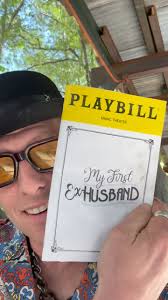 I am single. I have never had an ex-husband. Nevertheless… This happened  today. #myfirstexhusband #joybehar #whocaressowhat