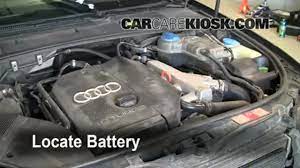 Swap In A New Battery On Your Audi A4 Quattro Audi A4 Quattro Car Maintenance Fix You