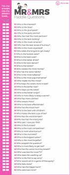 8 Best Mr And Mrs Game Ideas In 2021 Mr And Mrs Game Interesting Questions Wedding Shower Games