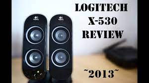 2013 Logitech X 530 Speaker System Review Test Adamussx Youtube