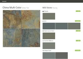 Tile Msi Stone Bathroom Paint Colors Slate Tile Stone Flooring