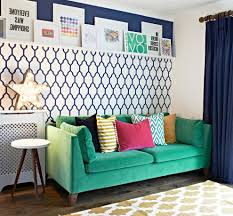 Design your living room, your way, with our planning tools. Ikea Green Sofa Velvet Living Room Buckinghamshire With Contemporary Wallpaper Rolls