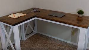 Building a diy desk is simpler than you think, and could save you money. Diy Farmhouse Computer Desk For Under 100