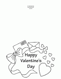 We have some great cards for you to print and color. Valentine S Day Card Coloring Home
