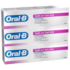Umpamanya seperti kesan gincu, sos makanan mahupun kotoran lebam. Shop Malaysia Oral B Toothpaste Tooth And Gum Care Fresh Mint Toothpaste Ubat Gigi Cegah Plak Gigi Prevent Plaque 100ml X 3 Shopee Singapore