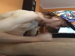 A loaded wagon makes no noise meaning: Scruffy Self Sucker Blows A Big Load Into His Own Mouth