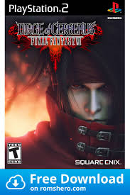 Download Dirge Of Cerberus Final Fantasy Vii Playstation 2 Ps2 Isos Rom Final Fantasy Final Fantasy Vii Playstation 2