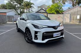 A petrol engine and electric motor. Toyota C Hr Hybrid 2021 Review Gr Sport Is This Small Suv Sportier Than A Mazda Cx 30 Carsguide