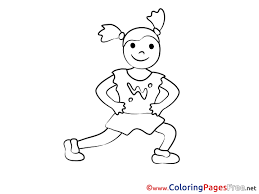 Coloring pages for kids kangaroo cute3106. Stunning Exercise Coloring Sheets Photo Ideas Stephenbenedictdyson