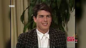 How will that work in space? Flashback A Young Tom Cruise Chats With Patty Youtube