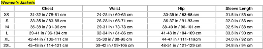 Studious The North Face Womens Size Chart North Face Size