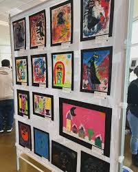 So proud of my students (and myself, wow what a whirlwind to be a teacher  haha)!! What a successful first art show. Now, off to Mexico!