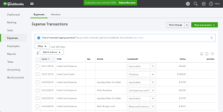 Select the credit card from the choose an account dropdown list. Quickbooks Online Pricing Features Reviews Alternatives Getapp