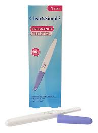 The most common problem is too little urine being absorbed by the urine pregnancy test stick. Pregnancy Midstream Test Clear Simple