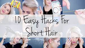 See more ideas about hair, hair styles, long hair styles. How To 10 Easy Hacks For Short Hair Milabu Youtube