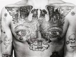 Russian criminal tattoos have a complex system of symbols that can give quite detailed information about the wearer. The Secret Meanings Behind Russian Prison Tattoos