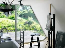 Choosing a frosted glass interior door to your apartment. Glass Wall Home Office Ideas Photos Houzz