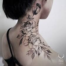 33 Attractive Neck Tattoos Ideas You Ll Love Neck Tattoos Women Rose Neck Tattoo Flower Neck Tattoo