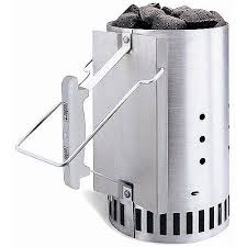 Weber Rapidfire Chimney Starter Walmart Com Charcoal Chimneys Weber Grill Weber Bbq