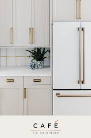 This Cafe Refrigerator Is All About Making Your Kitchen And Your Life Seamless With A Counter Depth Design Inte Lake House Kitchen Home Kitchens Kitchen Style