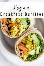 Vegan Breakfast Burrito Recipe Healthy Breakfast Recipes Vegetarian Recipes Breakfast Burritos