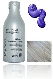 Loreal Silver Clarifying Shine Shampoo Purple Reduces Yellow Tones Blonde Hair Loreal Mas Purple Shampoo Silver Shampoo Shampoo