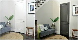 Black Gray Painted Interior Doors Painted Interior Doors Grey Interior Doors Doors Interior