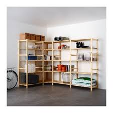 Ikea Ivar 4 Sections Angle Vous Pouvez Deplacer Les Tablettes Et Les Positionner Selon Vos Besoins Shelving Unit Shelving Ikea Ivar