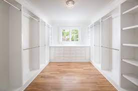 Small and square, long and narrow with double hanging space, and large with an overabundance of free walking space. Master Walk In Closet Design Ideas And Inspiration Caroline On Design