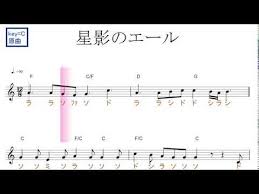 星影のエール greeeen nhk 連続テレビ小説 エール 主題歌 原曲key c ドレミで歌う楽譜 コード付き youtube 楽譜 連続テレビ小説 ピアノ音楽