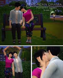 Let's learn all about the sims 4 life's drama mod. Poses Korean Drama Romantic Poses From Lutessa Sims 4 Downloads Sims 4 Couple Poses Poses Sims 4