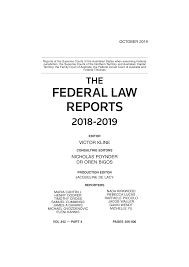 FEDERAL LAW REPORTS