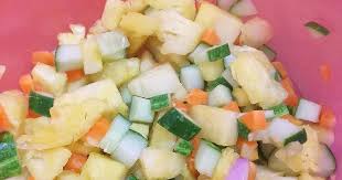 Di video kali ini sajian bunda berbagi resep acar timun, nanas, wortel yang segar dan pastinya mudah dibuat. 48 Resep Acar Mentah Timun Wortel Nanas Enak Dan Sederhana Ala Rumahan Cookpad