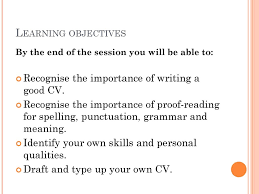 Curriculum Vitae Ppt Download