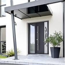 Portes D Entree Macadam Sphinx Vordach Hauseingang Porte D Entree En Pvc Bois Ou Alu Les Materi Vordach Hauseingang Moderne Eingangstur Eingang Uberdachung